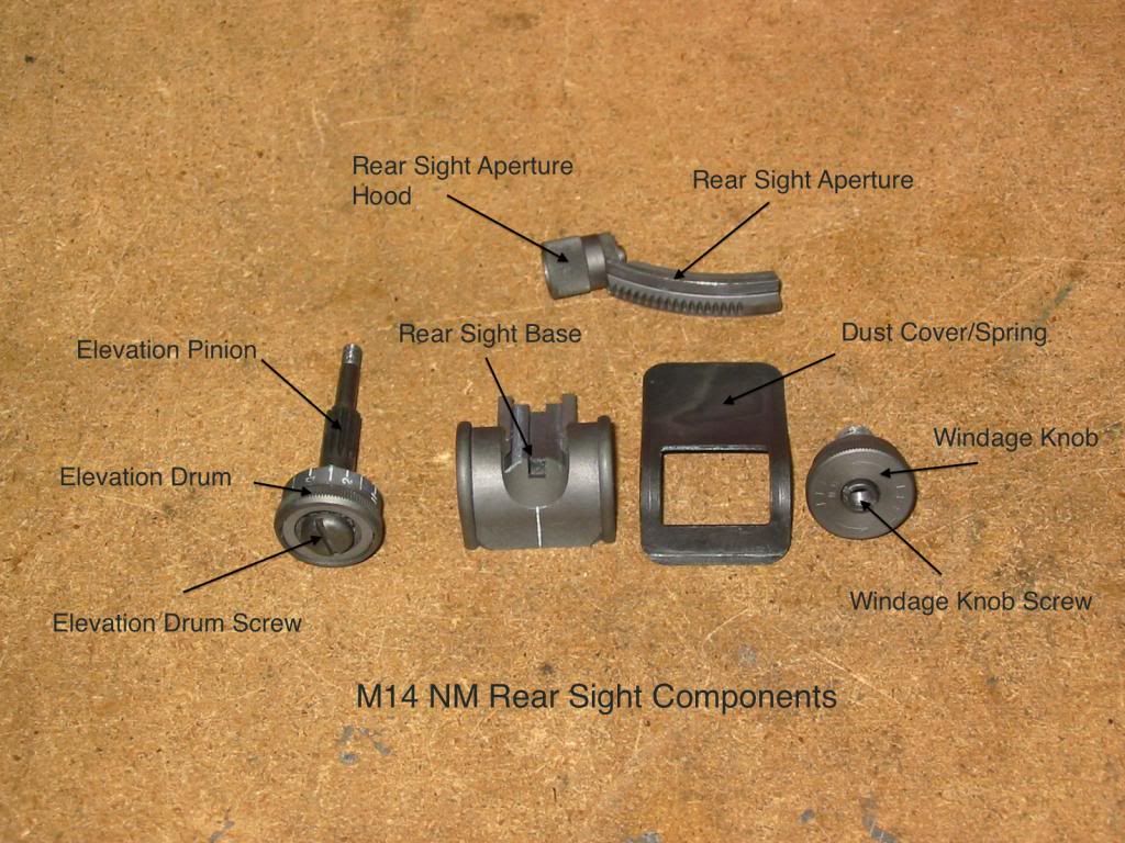 Wanted High Resolution Diagram of the M14/M1A Exploded with Parts List