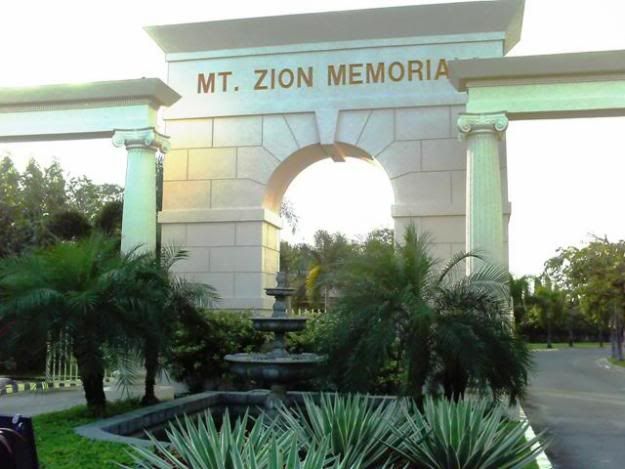 Mt. Zion Memorial Lot  resale - Rizal