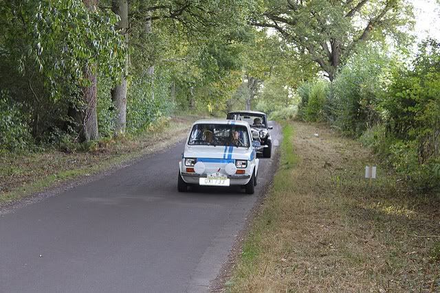 Polski FIAT 126 rally car