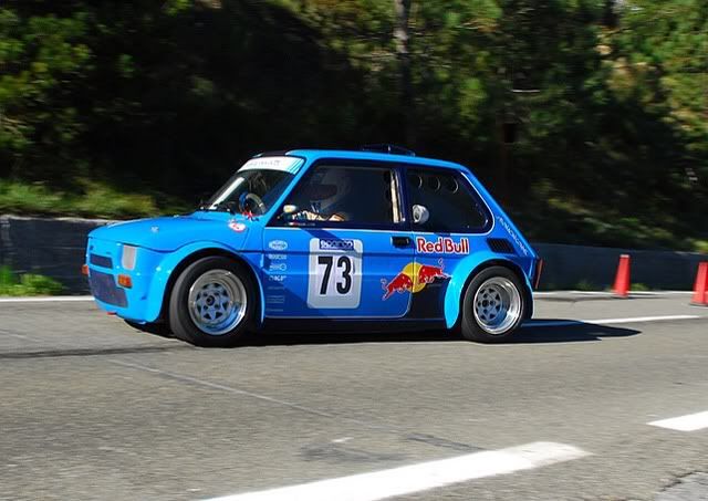 Polski FIAT 126 rally car