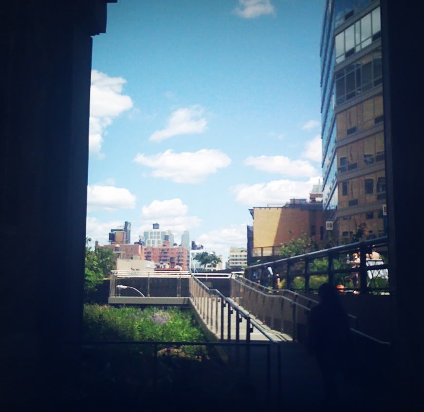 Walking the High Line, NYC