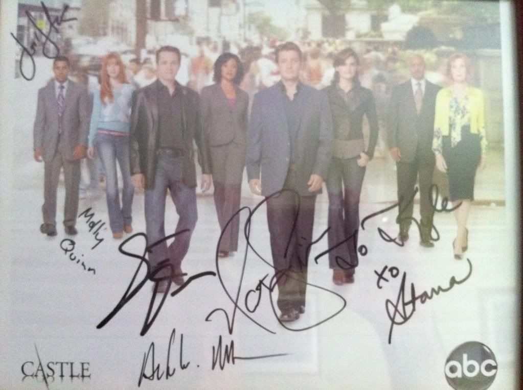 Castle Autographed Photo