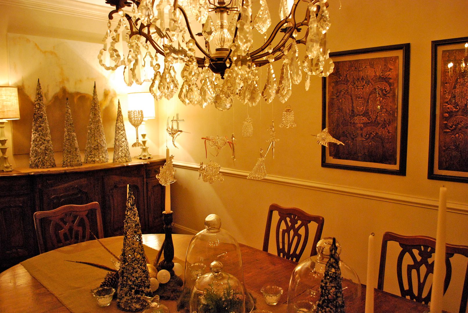 interior design musings Christmas Decorations  Dining Room