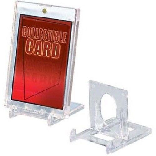 (5) Ultra Pro CARD HOLDER STANDS **2 Piece Display Stand** Adjustable