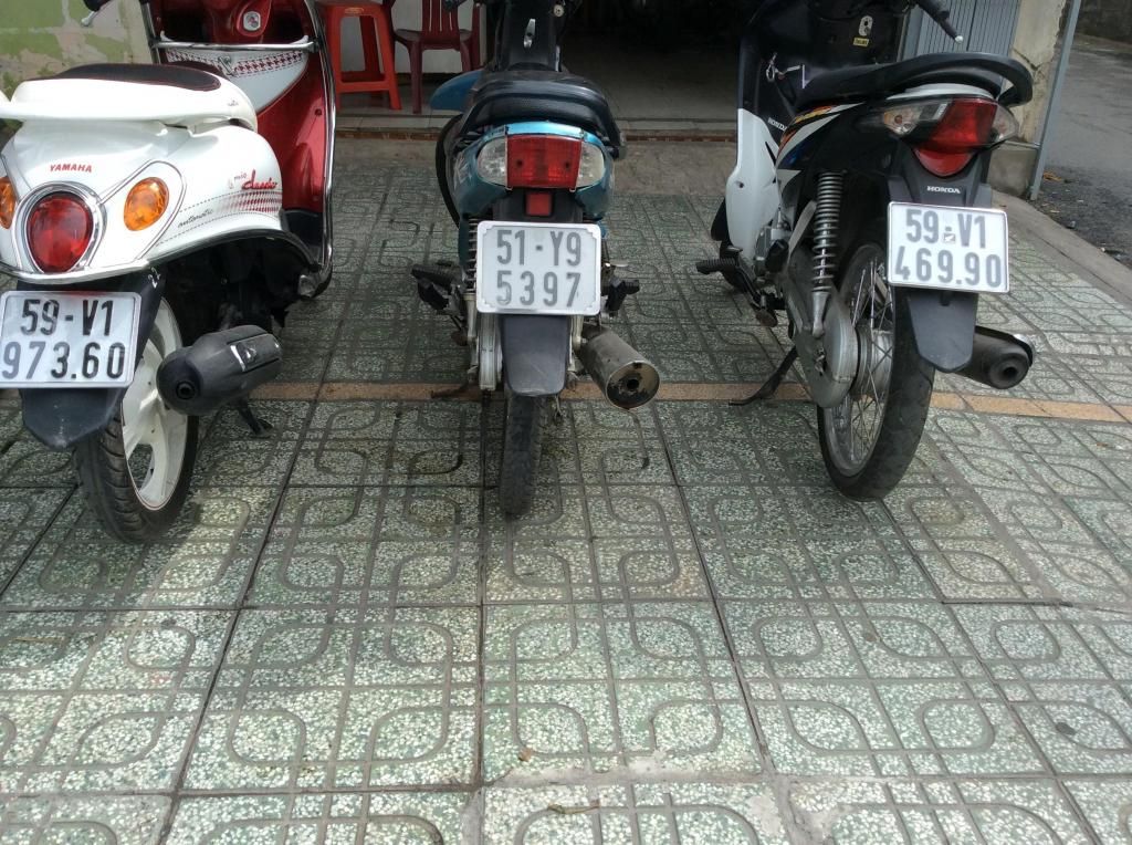 Bán 3 xe ,Yamaha ,Honda,trung quốc - 1