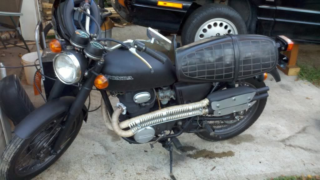 1971 Cl175 To Cb175 Conversion Question About Tank And Seat