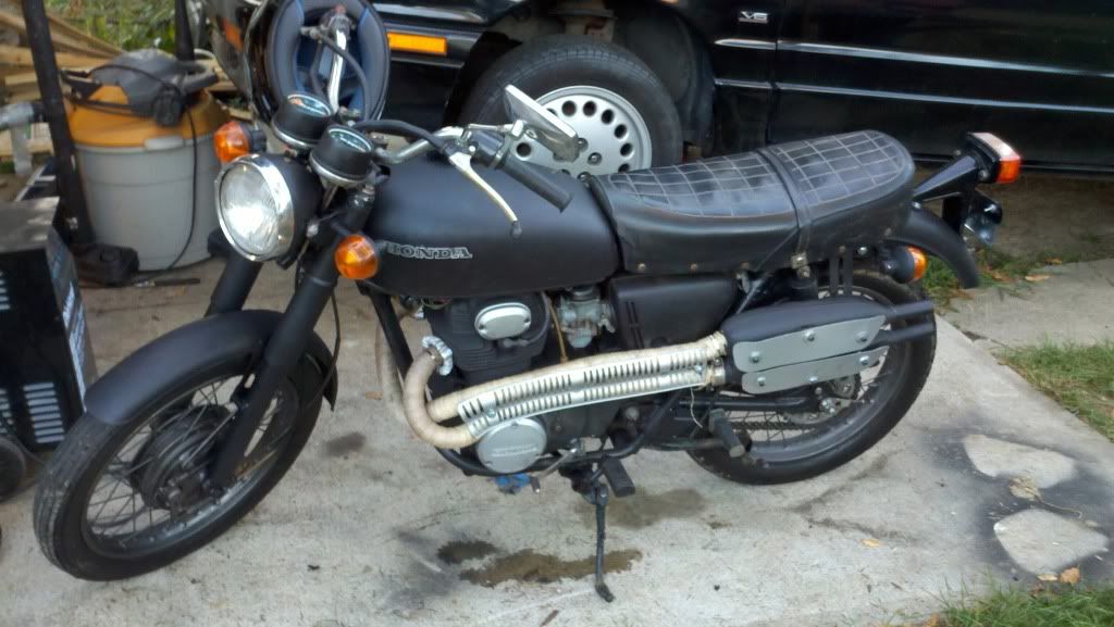 1971 Cl175 To Cb175 Conversion Question About Tank And Seat