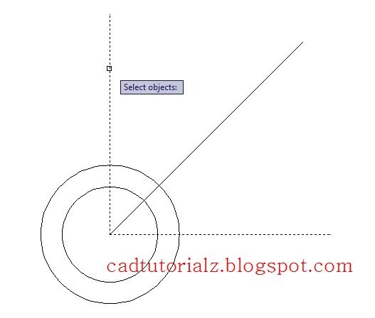 cara memotong garis di autocad trim autocad
