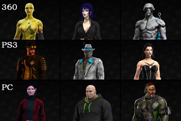 saints row 3   character gallery