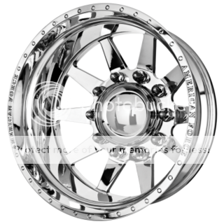   22 x 8.25 *INDEPENDENCE* RIMS + (4) 8 10 LUG ADAPTORS + CAP KIT