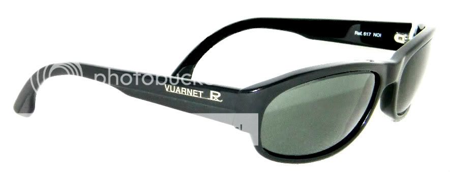 NEW+CASE BLACK VUARNET FRANCE HANDMADE ACETATE SUNGLASSES 