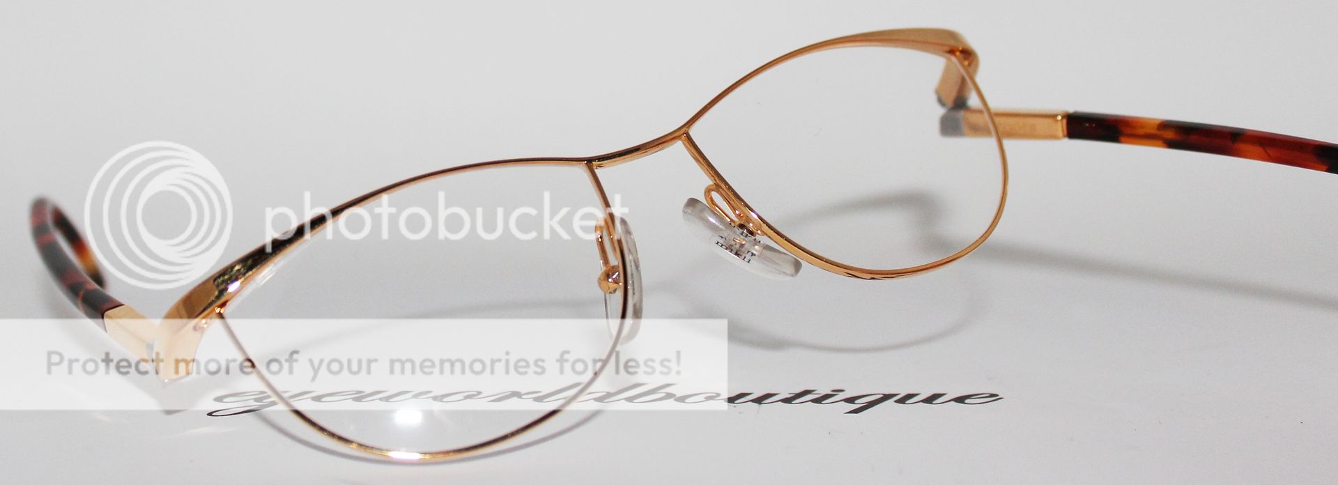 New 525$ Starck P002 Gold 360° Flexible Optical Frame Eyeglasses