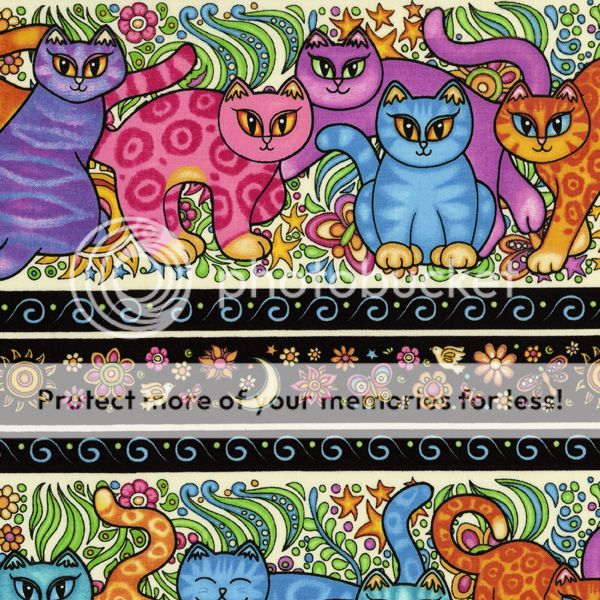 Sew Catty Quilt Fabric By The Yard  