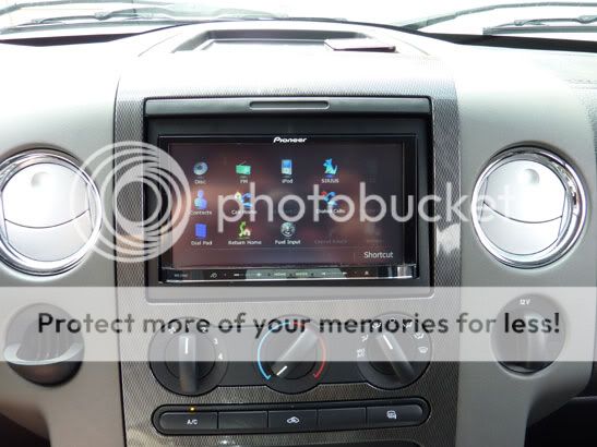 Installation for pioneer avic-d3 ford f150 #4