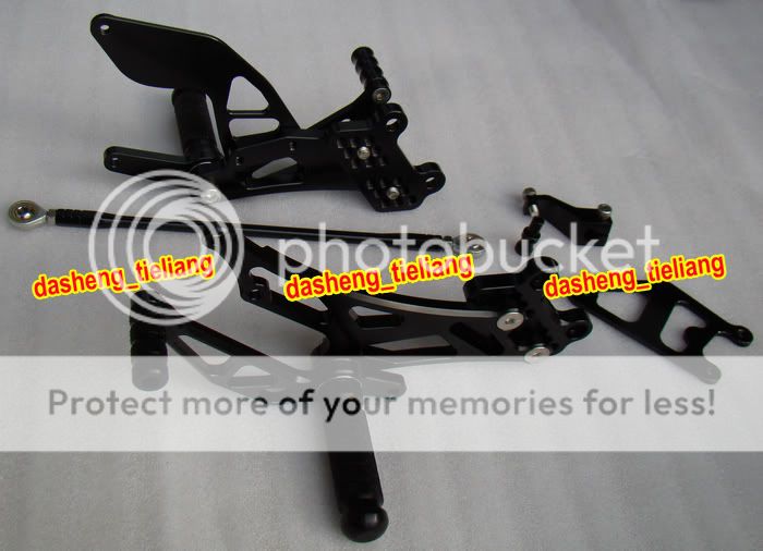 Honda 03 06 CBR600RR & 04 07 CBR1000 Rearsets Footpegs  