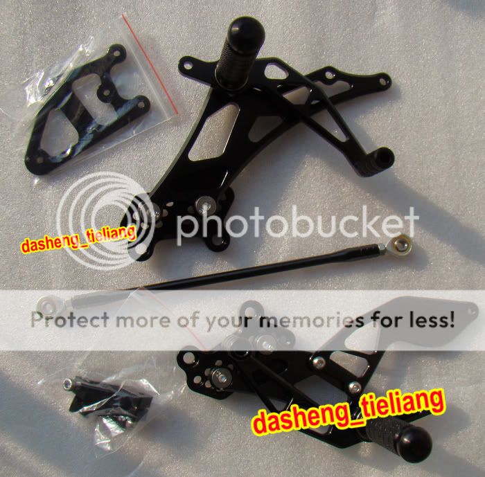 Honda 03 06 CBR600RR & 04 07 CBR1000 Rearsets Footpegs  