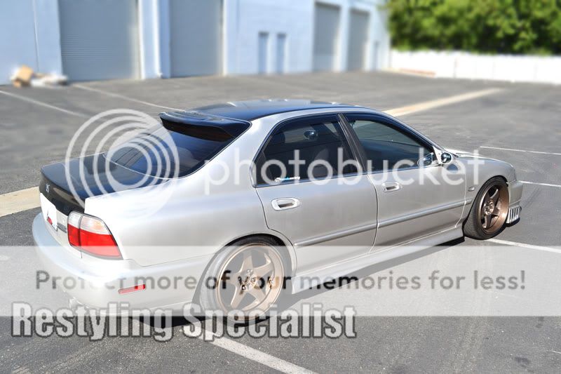 94 97 Accord 4dr rear roof window visor spoiler CD5 CD6  