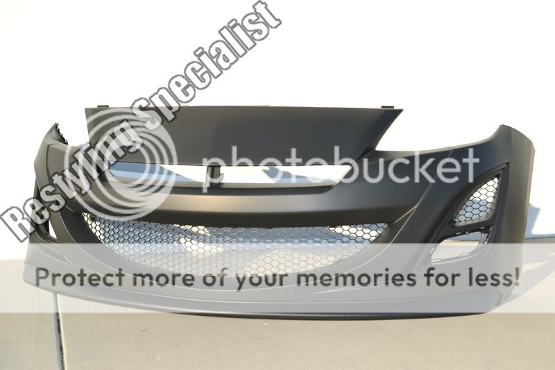 2010 2012 Mazda 3 AutoExe Front Bumper Cover (OEM Polypropylene 