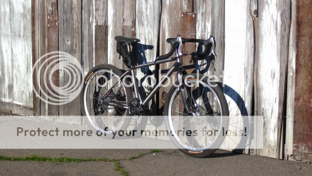 triple butted bike frame